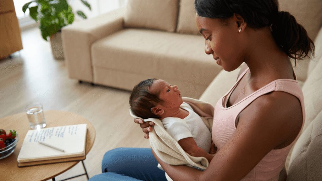 Perte de poids post partum