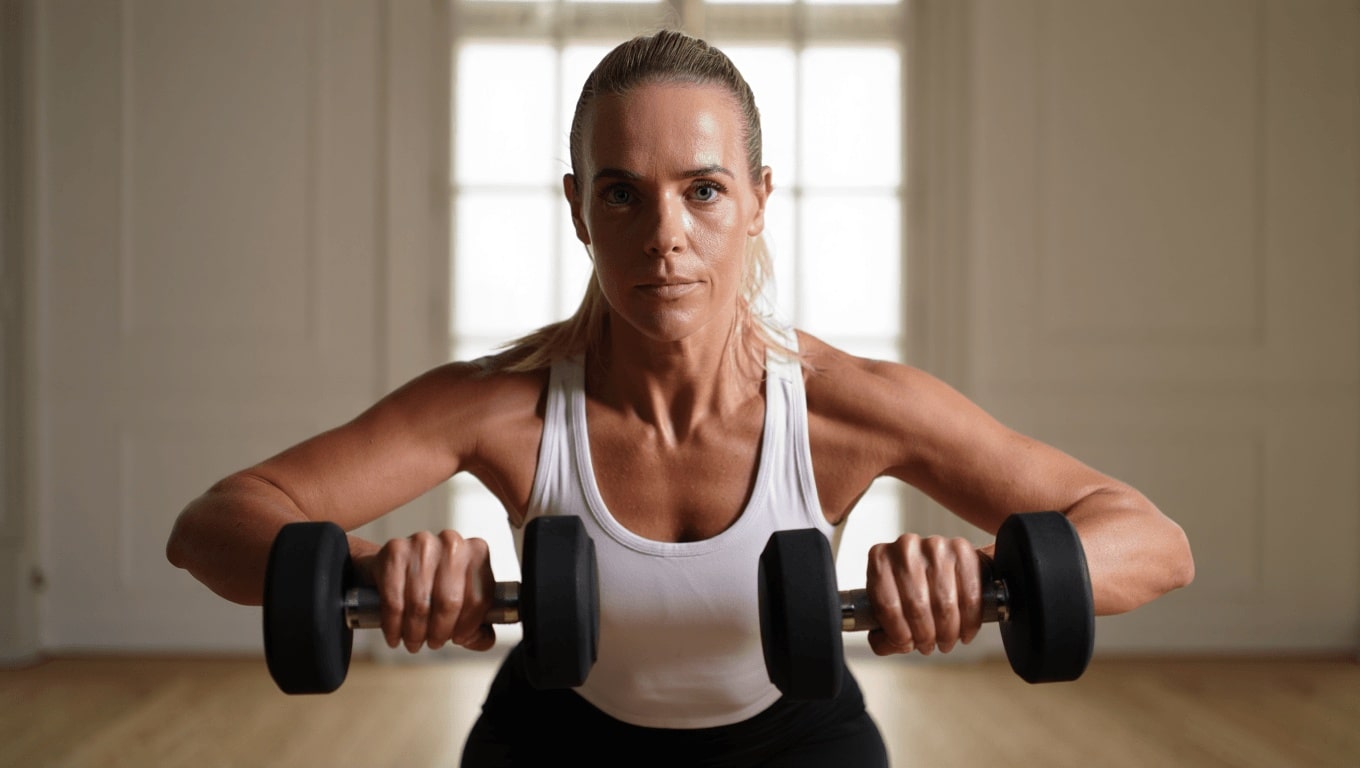 À 52 ans, cette kiné affirme que cette routine de
15 minutes est l’une des plus efficaces pour muscler les bras