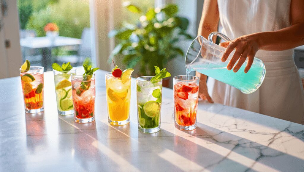 7 recettes de boissons pour l’été