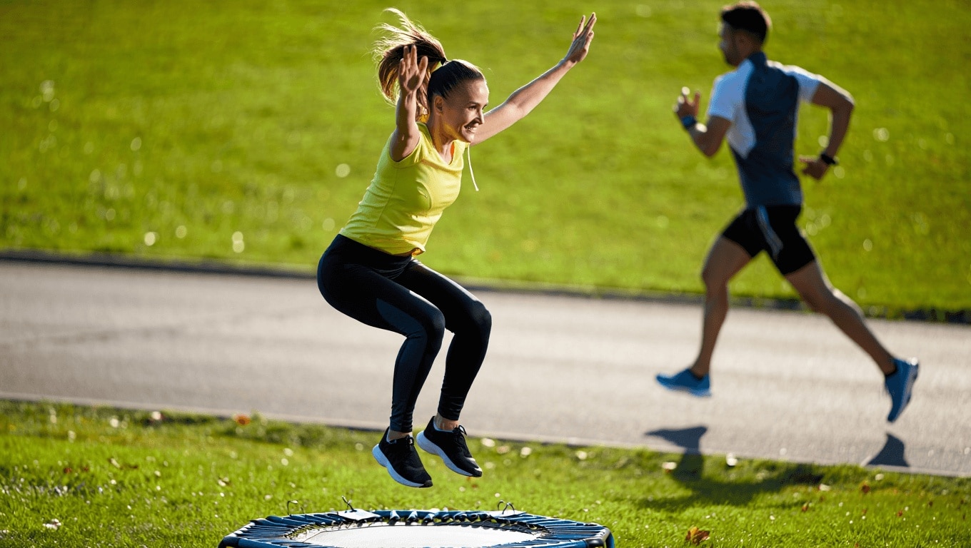 Selon la NASA, un exercice de 10 minutes est 70 %
plus efficace que la course à pied