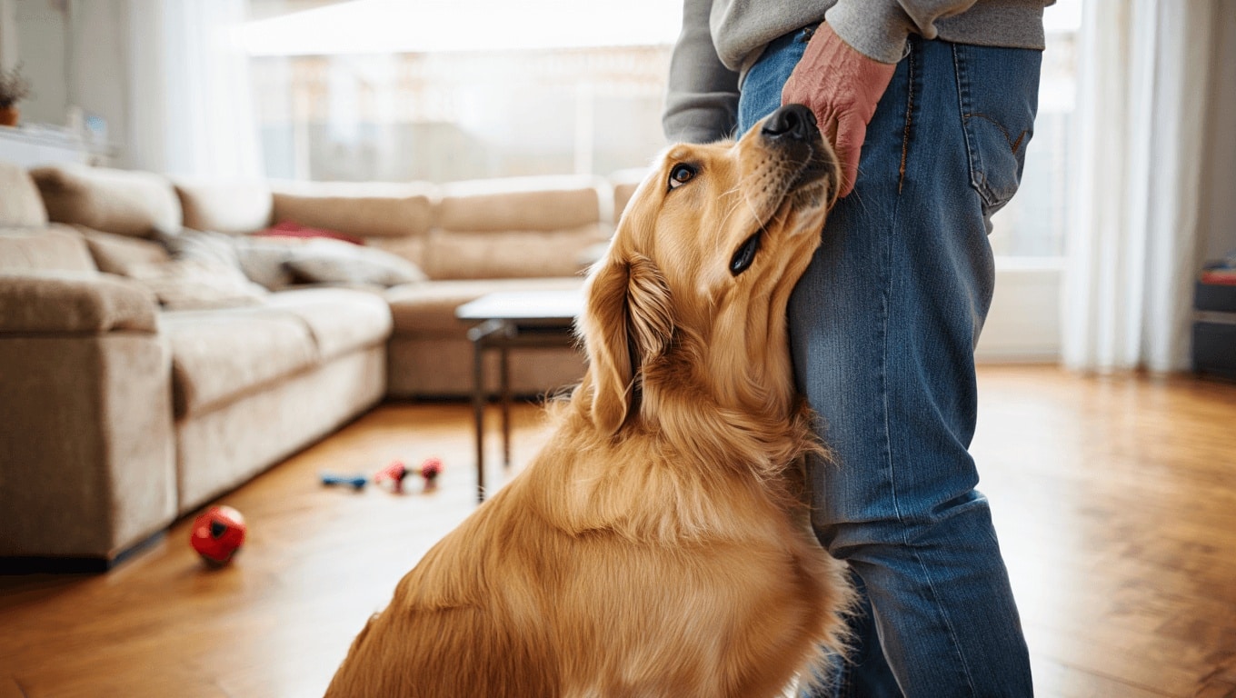 Ce que signifie le fait que votre chien vous
suive partout, selon la psychologie