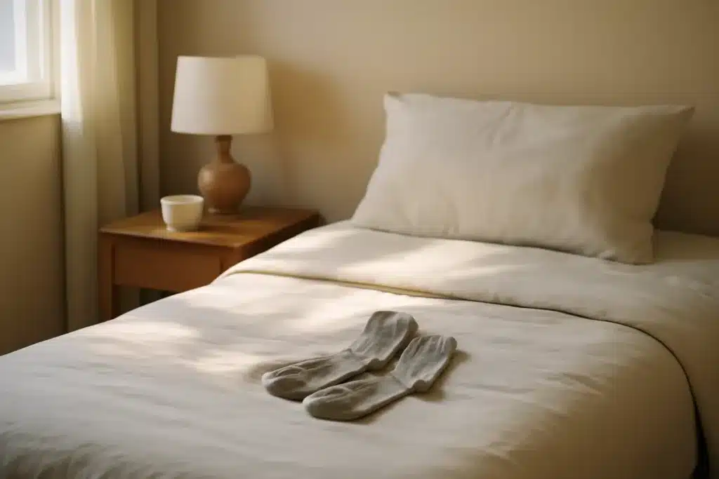 Pourquoi porter des chaussettes au lit aide-t-il à s'endormir plus vite ?