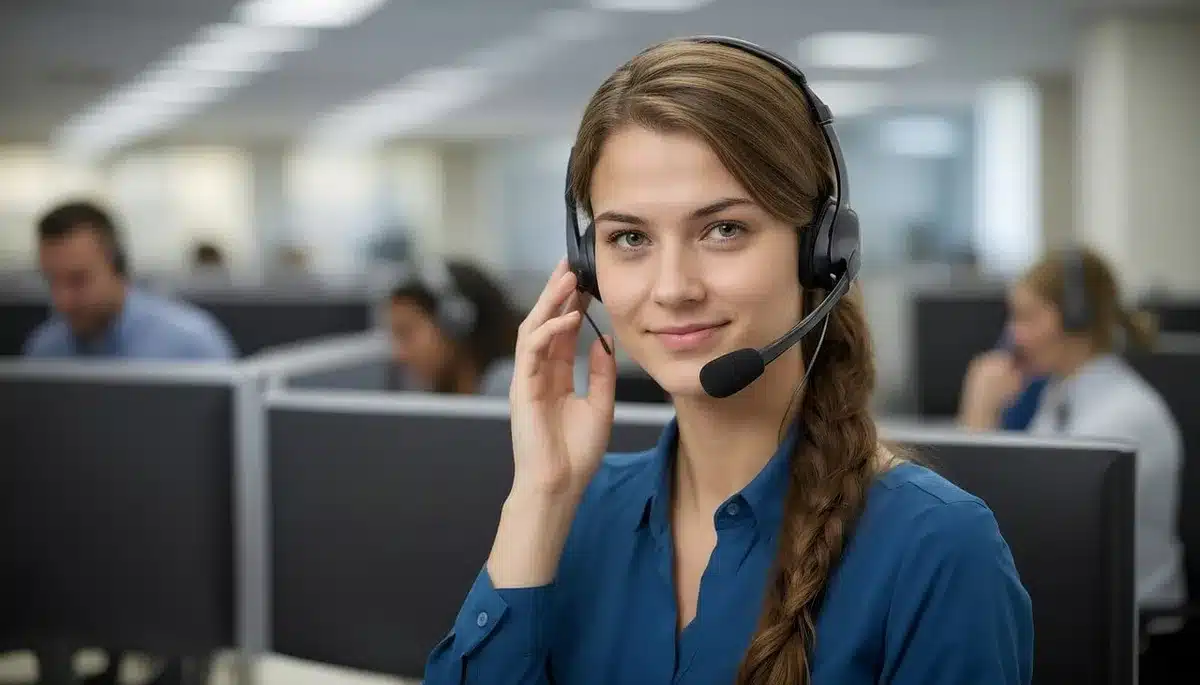 Client proposant son aide à un serveur dans un café lumineux