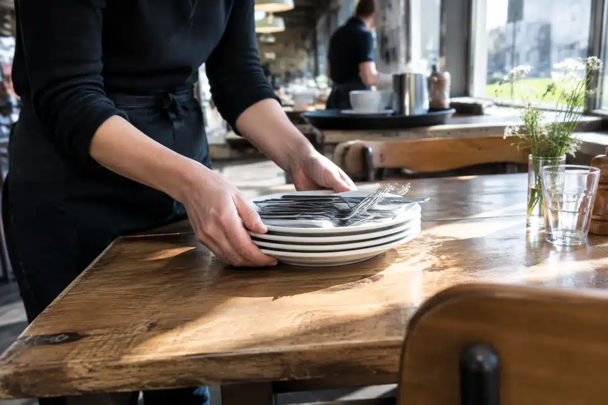 Que révèle la psychologie quand on aide les serveurs à débarrasser la table ?
